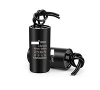 2Pcs CBB60 electronic starter Run Capacitor 450V AC Starting Capacitors 11.21.51.822.533.54.57891113UF Water Pump For Washing Machine CZAOINCU(1.8UF)