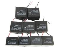 2PCS CBB61 2UF/1UF/1.2UF/1.5UF/2.5UF/3UF/3.5UF/4UF Capacitor 2uf 450V Cbb61 Fan Capacitor CBB 450VAC Capacitance 4.5/5/6/7/8/10/ BIANMTSW(1.5UF 2PCS)