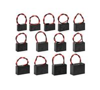 2Pcs CBB61 Fan Start Capacitor 1UF 1.2UF 1.5UF 2UF 2.5UF 3UF 3.5UF 4UF 4.5UF Fan Capacitor Terminal electronic starter Capacitance(450V2.0UF)