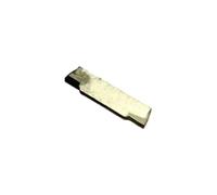 2PCS CBN MGMN150 MGMN200 MGMN300 MGMN400 NC Machine Tool Slot Cutting Off The Turning Blade(2PCS-MGMN200)