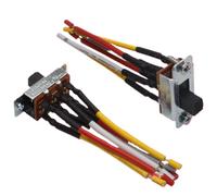 2Pcs Ceiling Fan Switch 6A 125V 3A 250V 6 Pin Mount Directional Toggle Fan Switch Metal Reverse Rotation for Ceiling Slide for Household Appliances FA