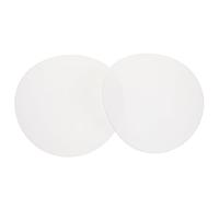2pcs Ceiling Light Diffuser Cover for Pendant and Recessed Fixtures | Beige Plastic Pvc, Anti Glare Eye Protection, Modern Minimalist Sl inish, Easy Installation