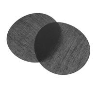 2pcs Ceiling Light Diffuser Disc Black Cloth Round Lamp Shade