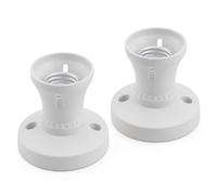 2PCS Ceiling Rose, Screw In Light Fitting For Household Ceiling Lamp Refit