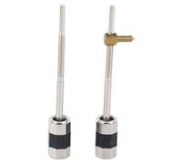 2PCS Cello Bow Screw Metal Bow String Adjustment Screw Instrument Replacement for Cello Maintenance
