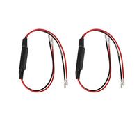 2Pcs Cement Load Resistors For Motorcycle LED Turn Light For 12V 10W Cement Resistance 10 Ohm Helps To Solve LED Related Turn Problems Such As Flashing