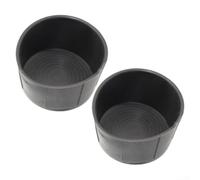 2PCS Center Console Cup Holder Rubber Insert for for ram 1500 2500 3500 2009-2016, Black Replacement Liner Compatible with for dodge for ram Trucks Bucket Seats Floor Mount