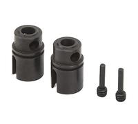 2pcs Center Drive Coupler RC Joint Drive Cup, Suitable for LOSI 1/10 TENACITY Pro 4WD Brushless SCT RC Car, Made of Steel