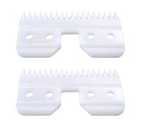 2pcs Ceramic Cutter Fit for Andis Oster Wahl AG/A5 Clipper Blades(Most) Pet Hair Clipper Cutter Replacement