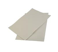 2Pcs Ceramic Fiber Paper, for A4 3mm High Temperature Ceramic Fiber Rectangle Paper Insulation Gasket Paper, Exhaust Pipe Oven Chimney Glass Gasket Sealing Material for Stove Furnace Fireplace