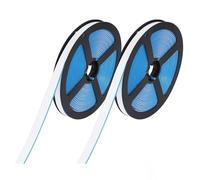2PCS Ceramic Tile Mildewproof Gap Tape: 6m Bath Sealant Strip, Bathroom Sealant Tape, Self-Adhesive Waterproof Sealing Tape for Sealing and Decorating Corners,Tile, Sink, Baseboard