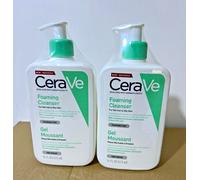 2Pcs CeraVe Foaming Cleanser 473ml For Normal To Oily Skin AUTHENTIC