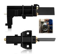 2PCS Ceset Motor Carbon Brushes Replacemnt Suitable for Front Loading Washing Machine Motor Carbon Brushes for Hoover Candy Machines 49018683 92126721 W-hirlpool and P-hilips Washing Machines Black
