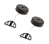 2Pcs Chainsaw Petrol Oil Tanks Caps Fuels Covers Easy Installation for MS180 MS170 MS018 MS017 to Use Engine Sealing Caps
