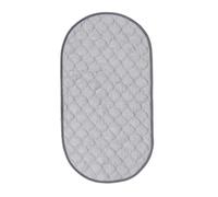 2pcs Changing Pad Liner,Peanut Shape Changing Pad Cover,Waterproof,Washable,Thicker and Non-Slip,Chaning Pad Liners for Adults Children(Gray Ellipse)
