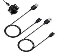 2PCS Charger Cable,USB Watch ChargingCable,Compatible for Garmin WatchCharger Cable,Garmin Fenix 5 5S 5X Plus 6 6S 6X Pro 7 7S 7X,Watch charging cable Universal 4/5X/6S/Venu 2S data cable(Black)