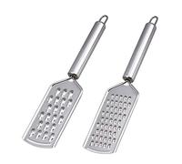 2Pcs Cheese Grater Handheld Kitchen Graters Cheese Slicers Handheld Mini Cheese Grater for Vegetables Fruits Chocolate,Potato,Ginger and Garlic Carrot Shredder Lemon Zester