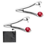 2pcs Cherry Pitter Tools, Olive Pitter,Stainless Steel Seed Remover Portable Core Olive Stoner Pitting Tool for Kitchen Hawthorn Red Date Jujube Cherry Pitter