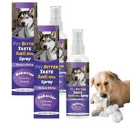 2Pcs Chew Spray For Dogs,3.38Oz Bitter Spray For Dogs to Stop Chewing Sprays,Pet Natural - Chewing Ingredients,Pet