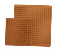 2pcs Children Go Chess Boards Leather Folding Portable Board