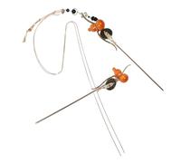 2pcs Chinese Hair Pin: Chinese Tassel Hairpin With Gourd Charm Asian Hair Accessory Traditional Hanfu Bun Maker Holder For Women Girls