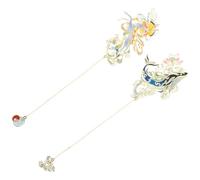 2pcs Chinese Mythology Metal Bookmark Copper Page Locator for Students