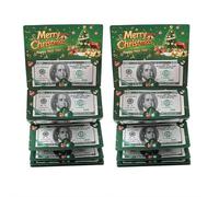 2PCS Christmas Cash Gift Envelopes 5 Slots, Christmas Card Book with Tassel & Santa Card Supplies, 2025 New Creative Cashs Surprise Envelope for Checks or Cards