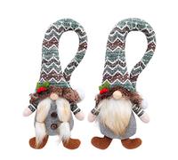 2PCS Christmas Curtain Tiebacks Curtain Buckle Holdbacks Window Strap Buckle Holder Christmas Window Decorations Santa Snowman Gnomes Tomte Plush Curtain Tiebacks Holdback Fastener Buckle Clamp