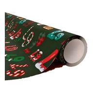 2PCS Christmas Wrapping Papers - 67 Wrapping Paper, Novelty Gift Wrap Six Seven Christmas Wrap Papers Roll for Birthday Party - Holiday Festive Wrap Paper Sheets Roll (Green)