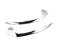 2PCS Chrome Front Bumper Lower Trim for Benz C Class W205 C205 A205 S205, High Quality Replacement Trim
