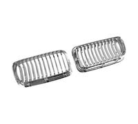 2pcs Chrome Front Kidney Grill Grille For Bmw 7 Series E38 E 38 1994 1995 1996 1997 1998 1999 2000 2001 Front Radiator Grille Panel