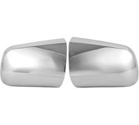 2pcs Chrome Rearview Mirror Cover Cap ABS Side Mirror Trim for Vectra B 1995-2002 Replacement Wing Mirror Housing with Easy Snap - On Installation Complete 2-Piece Set Durable ABS Construction