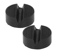 2PCS Circular Rubber Jack Pad Adapter Universal Slotted Car Jack Stand Lifting Protector