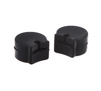 2Pcs Clarinet Finger Rest Rubber Clarinet Black Thumb Rest Saver Cushion Pad Finger Protector Thumb Rest Pad for Clarinet