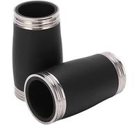2pcs Clarinet Tuning Tube/Adjustable B Flat Clarinet Barrel Treble Pitch Pipe/Clarinet Barrel Replacement Accessory for Orchestral Instrument