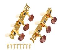 2Pcs Classical Guitar Tuning Pegs, Guitar Tuner Pegs Classical Guitar Tuners Electric Guitar Tuning Keys Electric Guitar Tuning Keys Machines Heads Tuner Set Music Instrument