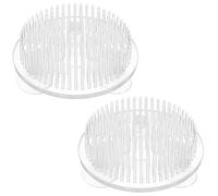 2Pcs Clear Flower Frog 2.76 Inch Clear Plastic Pin Frog Pin Holders For Stable Floral Arrangements Reusable Floral Pin Frogs For Flower Arrangements Vase Home Garden And Event Decorations