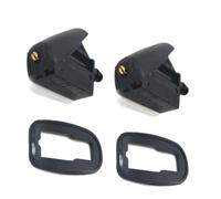 2PCS Click&Fit Windscreen Washer Nozzles Compatible with Tesla Model S, 3, X, Y 2012-2023 - Wiper Spray Jet Kit Accessories, Replaces OE# 1052887-00-C Non Heated Adjustable Windshield