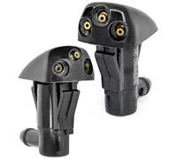 2pcs Click&Fit Windscreen Washer Spray Nozzles Compatible with Kia Sportage MK2 2005-2010, Hyundai Accent 2003-2009, Tuscon 2002-2008, Elantra 1999-2005, Santa Fe 2001-2004, Hyundai i10 2007-2013