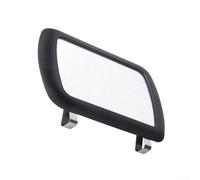 2PCS Clip On Vanity Mirror for Car Sun Visor, for hd Makeup 2PCS | Mirror with Spring Steel Clip, Fit for Cars Trucks SUVs, Black Interior Accessories