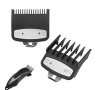 2PCS Clipper Guards for Wahl Cordless Metal Clip Clipper Guards Cutting Guards with Metal Clip 1/16" 3/16" 1.5mm 4.5mm Hair Clippers Guards for Wahl Clipper Guards Standard Fitting Attachment Comb