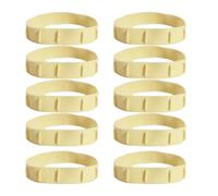 2PCS Clock Repair Quartz Clock Insert with Roman / Arabic Numbers and Gold Silver Trim Craft Project Accessories