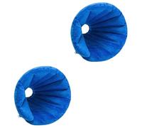 2pcs Cloth Pet Collar Kitten Collars Cone for Dogs after Surgery Inflatable Cat Collar Cone Donut Collar Collar for Dogs after Surgery Blue