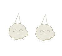 2pcs Cloud display stand mesh earring holder wall organizer earrings rack dangle earring organizer ornament display stand metal clothing rack metal jewelry organizer hanging hanger