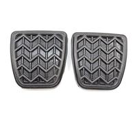 2Pcs Clutch&Brake Pedal Pad Black Rubber for Toyota Camry Hilux Vigo KUN 31321-52010 3132152010 Car Accessories