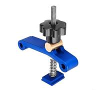 2pcs CNC Milling Engraving Machine Part Press Plate Clamp Fixture Fastening Platen Router for T-Slot Working Table for T-Slot Working Table(Blue)