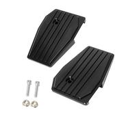 2pcs CNC Motorcycle Footrest Pegs For Rebel 500 CMX 500 CMX300 2017-2022 Front Floorboards Motorbike Foot Pegs(Black)