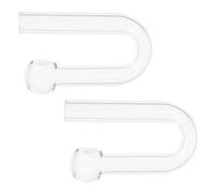 2pcs Co2 Drop Checker Aquarium Glass for Tank Monitoring | Glass, Reliable Measurement, Easy Installation, Visibility, for Fish Tank and Aquarium Use