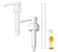 2PCS Coffee Syrup Pump with Resilience Detachable Design Covers,Syrup Pump