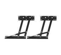 2pcs Coffee Table Lift Top Hardware with Folding Hinge Bracket | Gas Spring Lift Mechanism Bracket, Desktop Height Adjustment, Modern Furniture Hardware for Limited Spaces